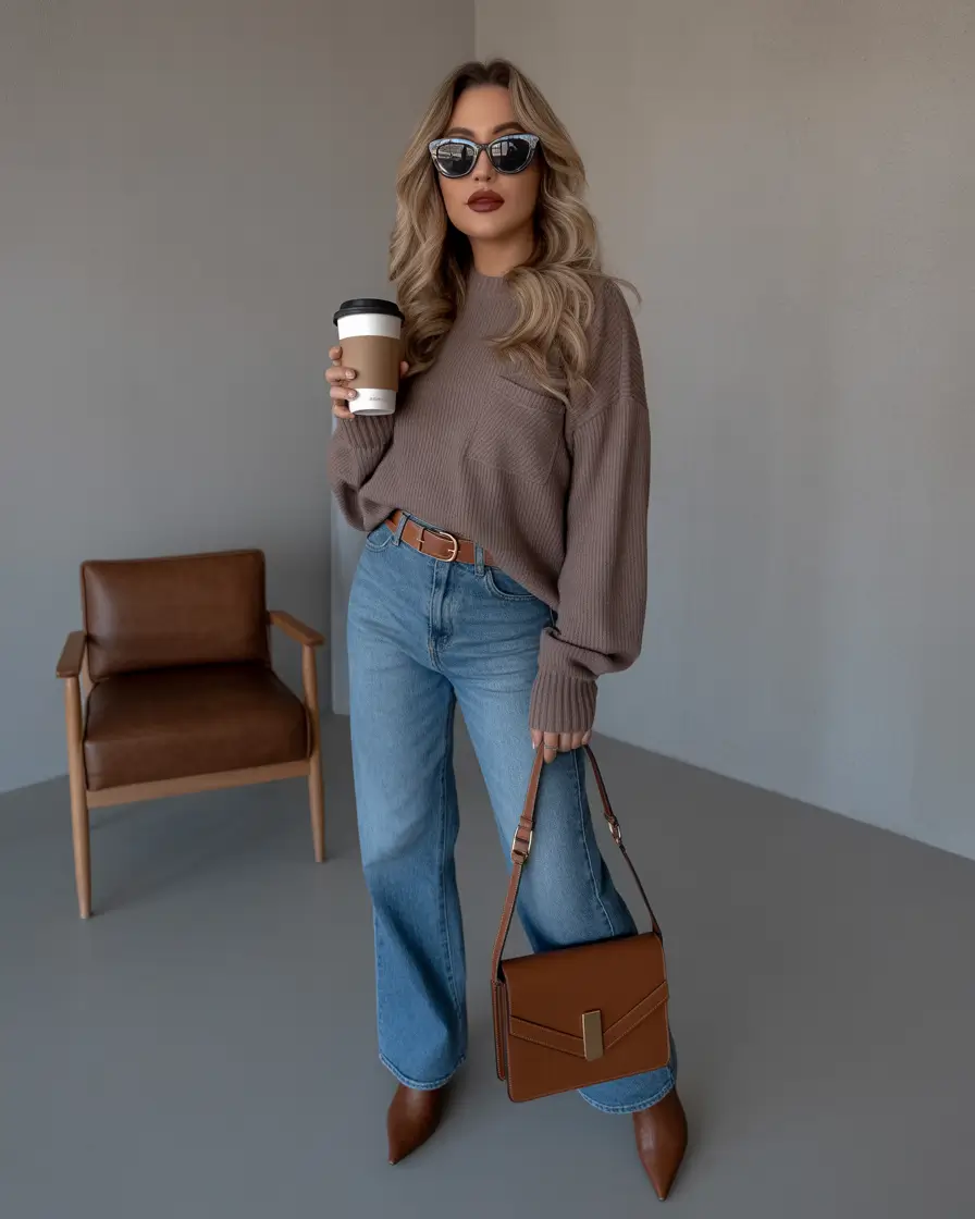 casual outfits for women 2026 cozy neutrals for everyday sophistication