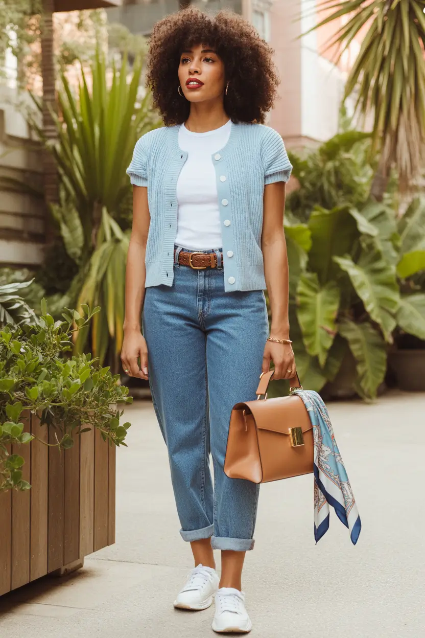 casual outfits for women 2026 soft blue revival the modern classic