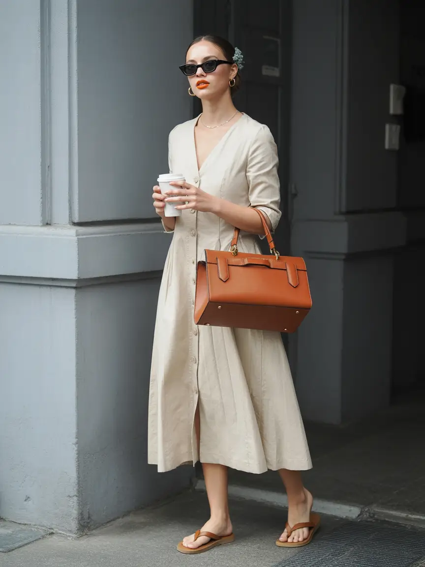 casual outfits for women 2026 minimal elegance the power of a neutral dress