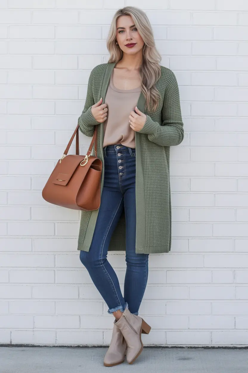 casual outfits for women 2026 soft layers for autumn calm