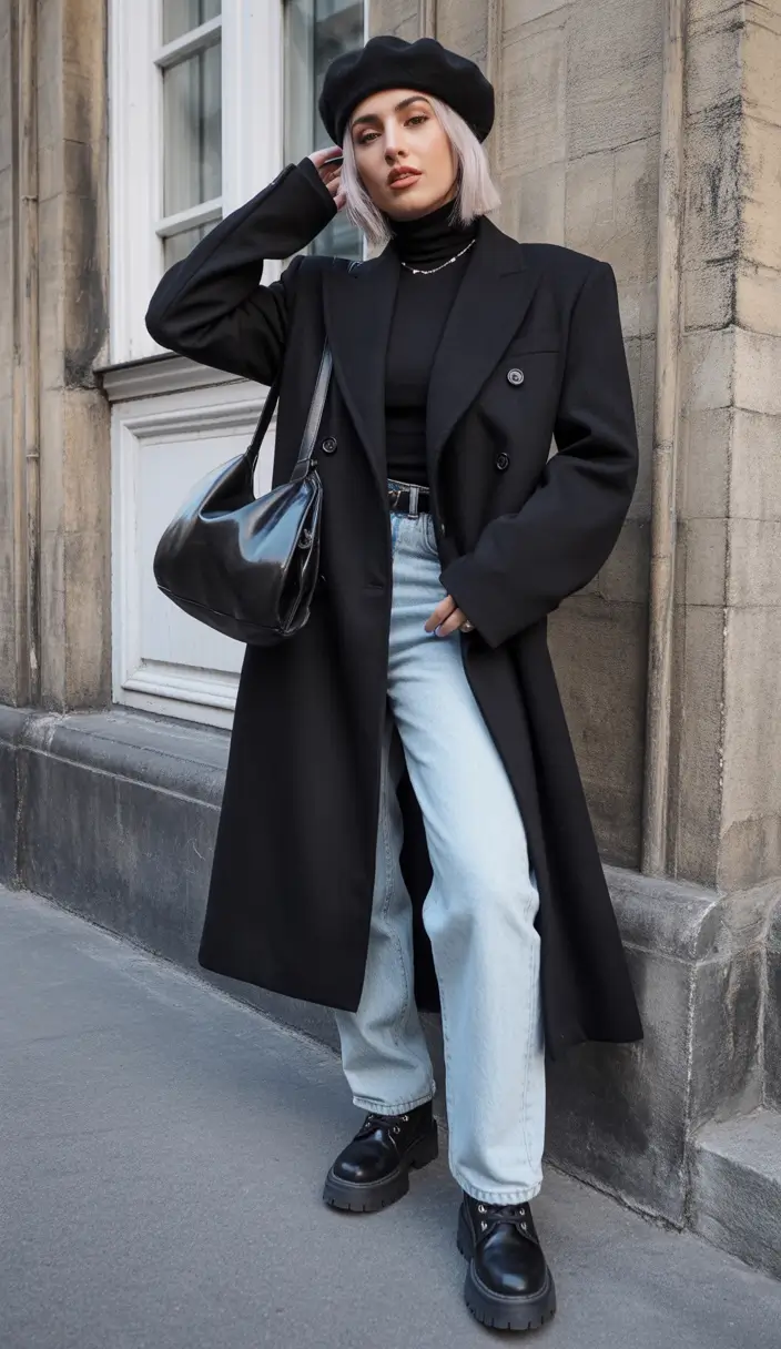 casual winter outfits Parisian-Inspired Winter Minimalism