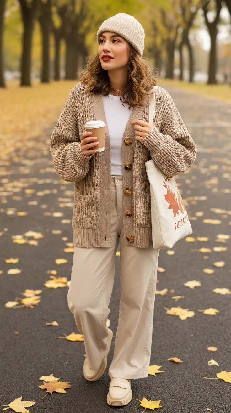comfy outfits for women 2026 soft autumn energy