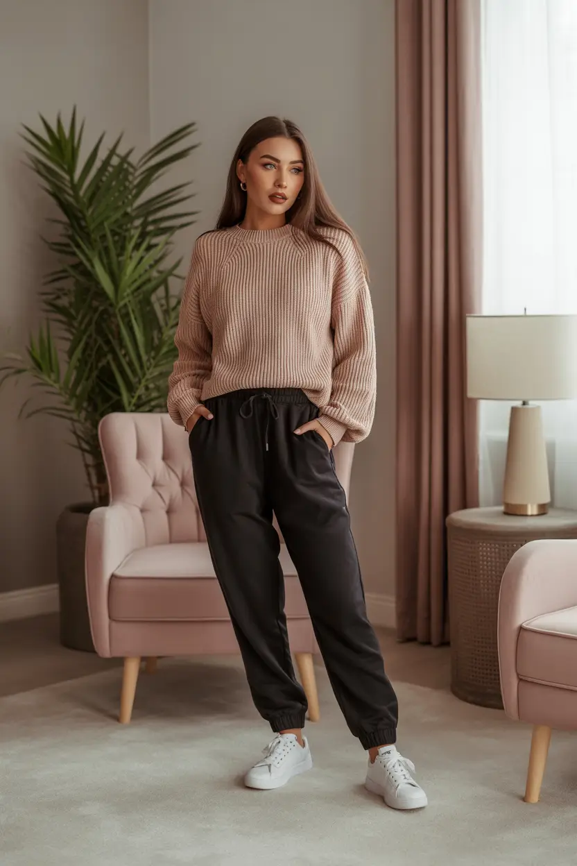 comfy outfits for women 2026 home minimalist mood