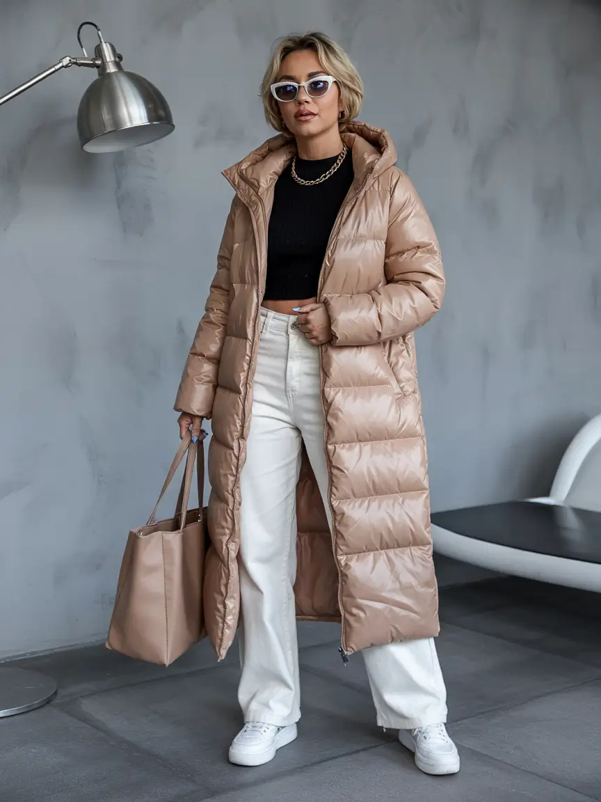 winter fashion inspo Modern Minimalist Shine