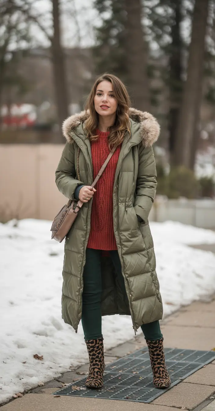 winter fashion inspo Earthy Chic With a Twist
