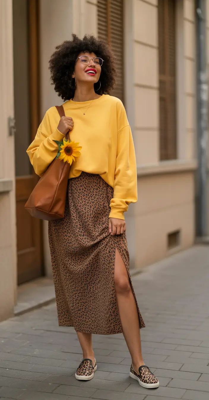 fashion outfits 2026 Joyful Prints and Sunshine Mood