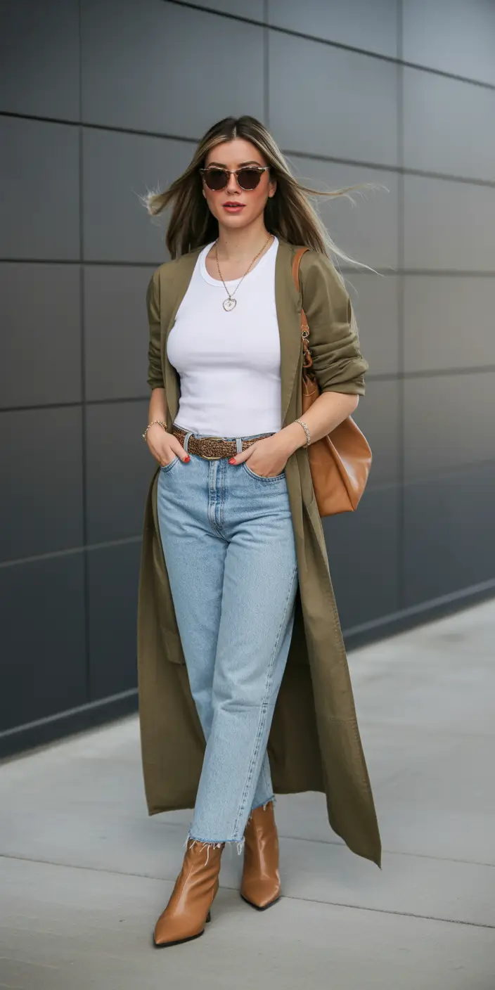 fashion outfits 2026 Modern Trench and Effortless Cool