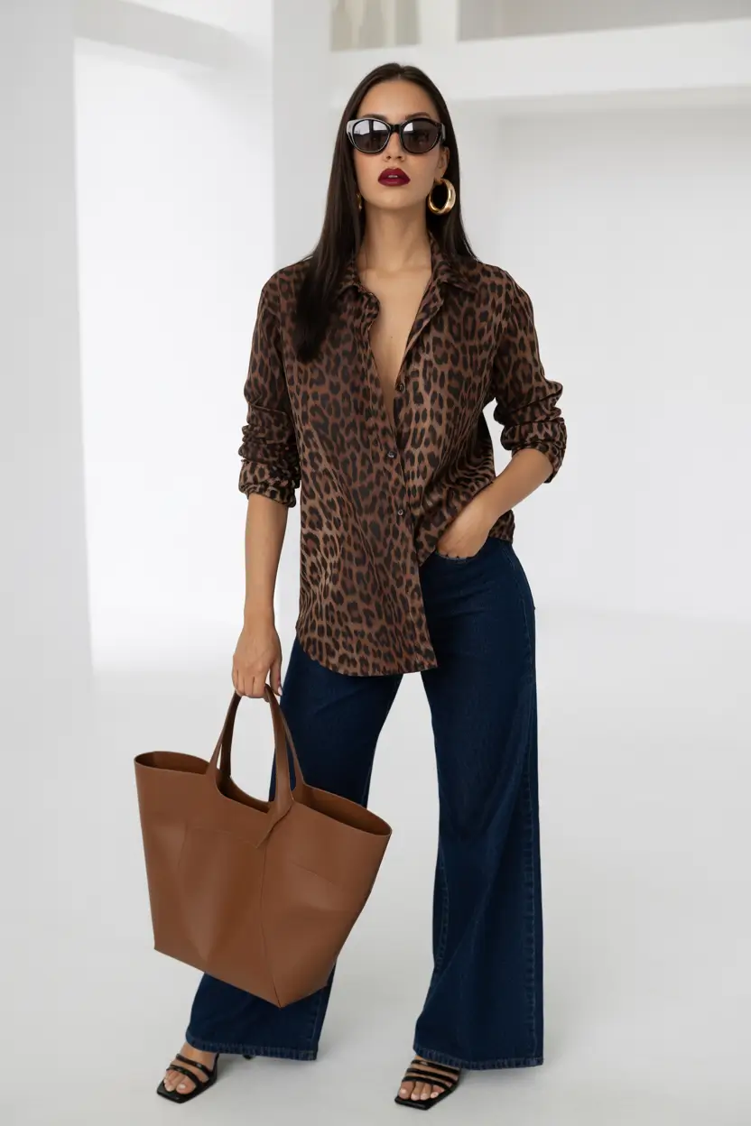 fashion outfits 2026 Leopard Prints and Modern Confidence