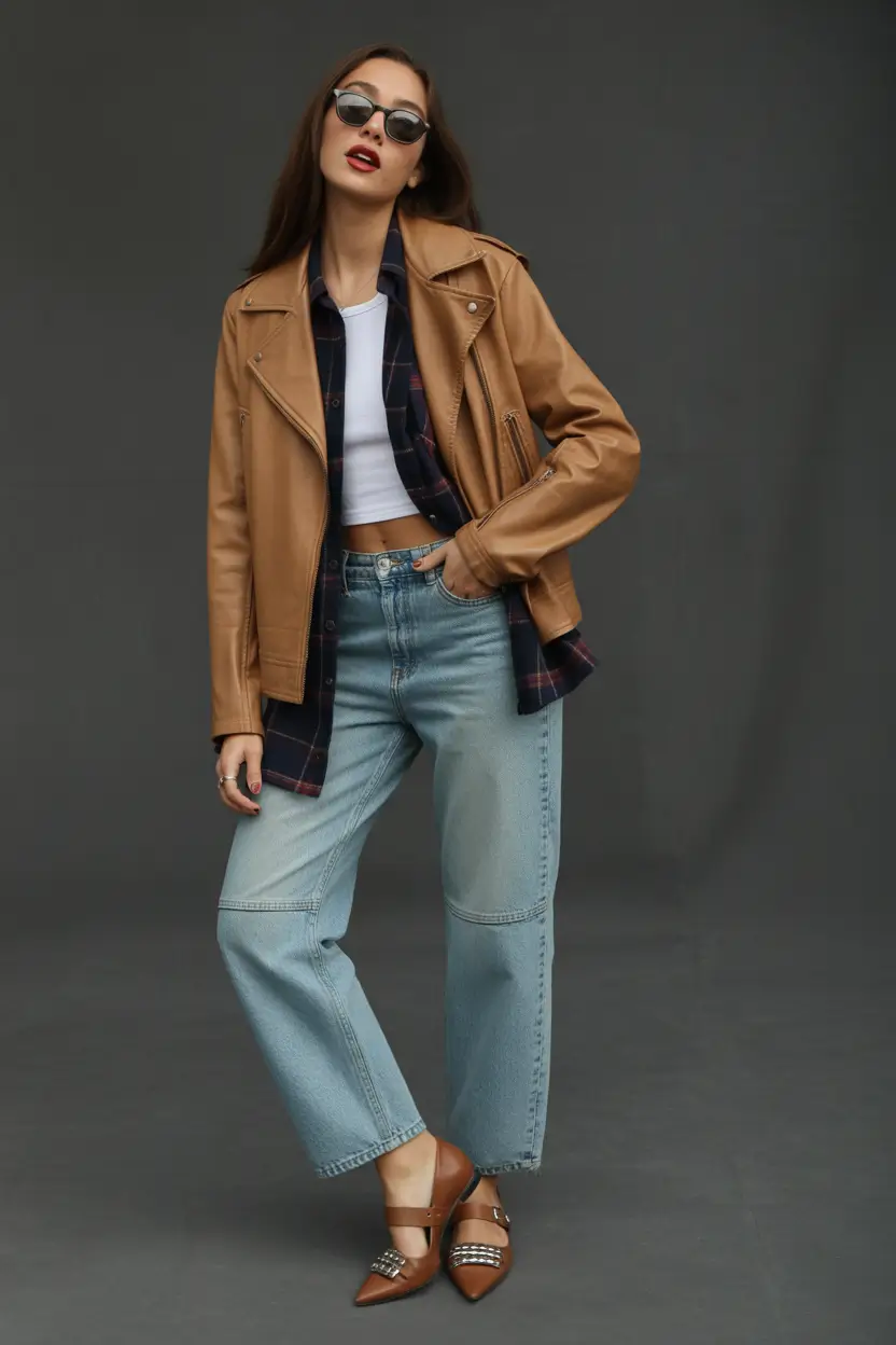 fashion outfits 2026 Retro Layers and Street Cool