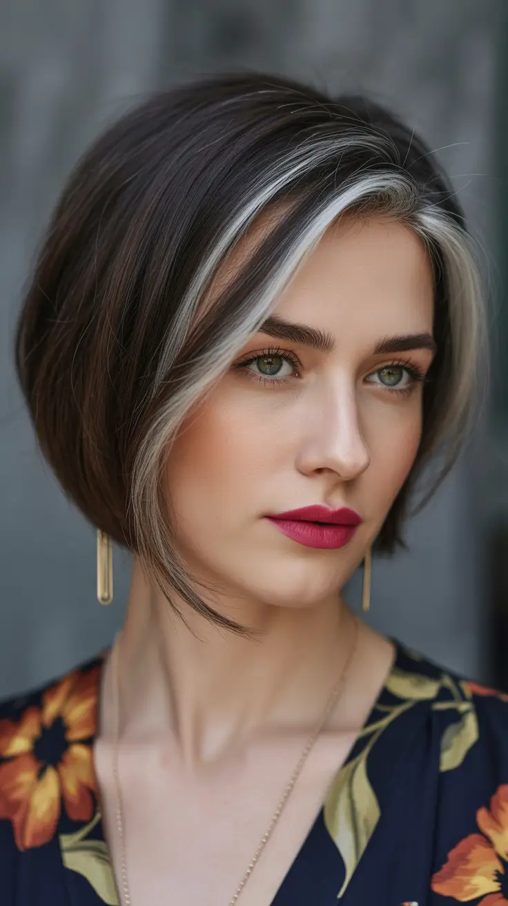 Hair Colors Ideas for Winter 2025-2026 Money Piece With Frosted Elegance