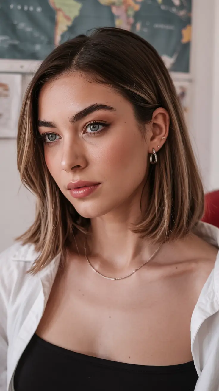 November 2025 Fresh Hairstyles Ideas Polished Straight Bob