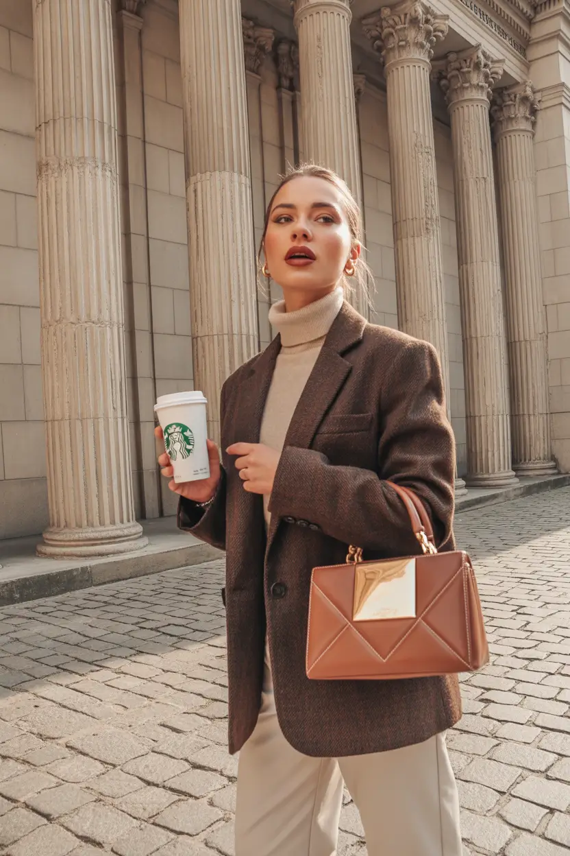 old money outfits 2026 autumn layers with classic authority