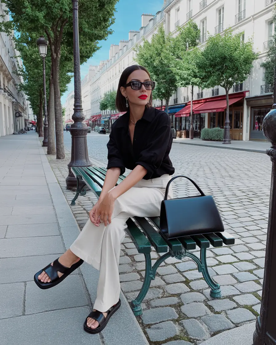 old money outfits 2026 black sophistication paris inspired