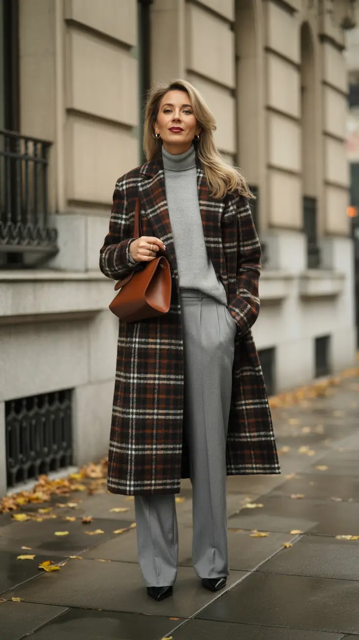 classic-winter-outfits-for-women-over-40-2025-refined-plaid-with-a-soft-knit-twist