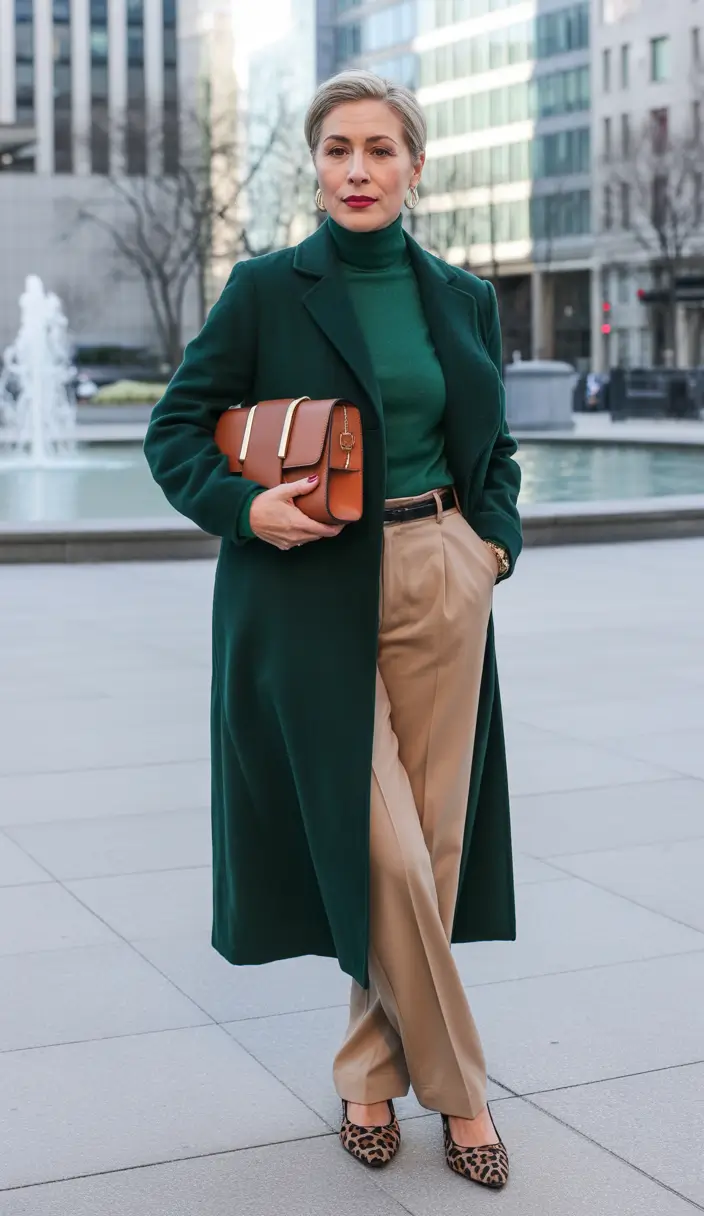 classic-winter-outfits-over-40-2025-deep-green-with-a-classic-twist