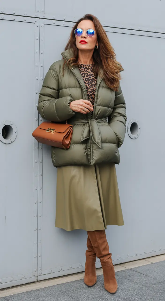 winter-outfits-over-40-older-women-2025-puffer-chic-meets-bold-prints