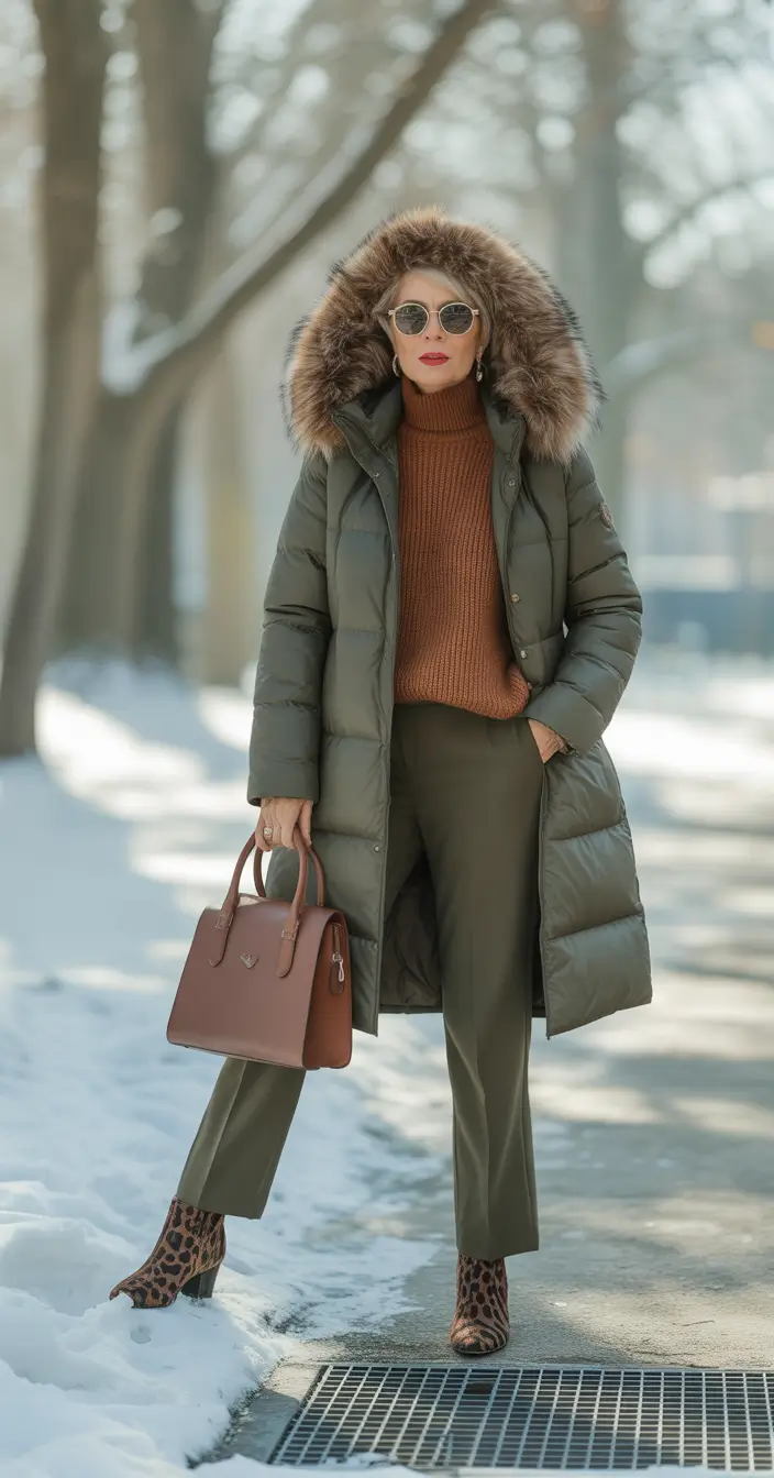 winter outfits over 50 urban sophistication meets cozy layers