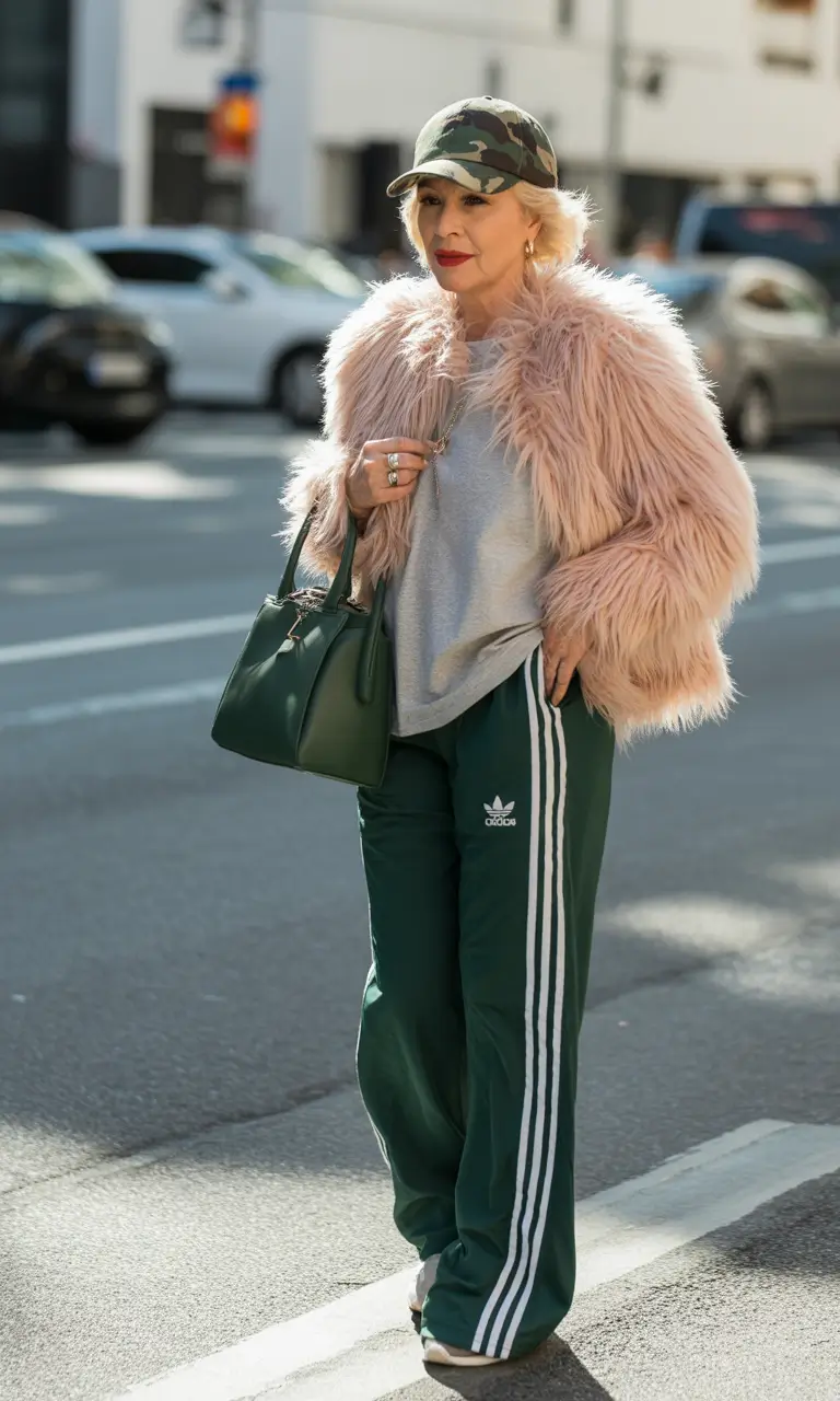 winter outfits over 50 sporty streetwear with a playful edge