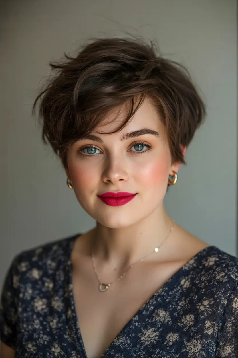 winter pixie haircuts Soft Textured Pixie With Volume