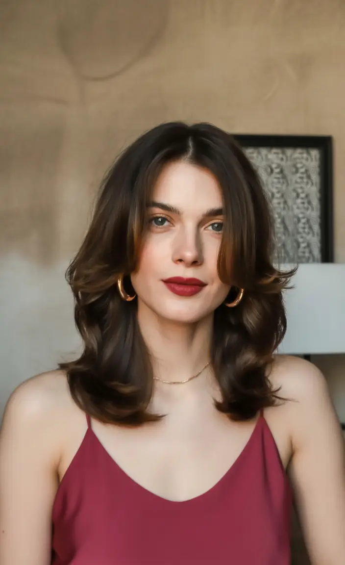 Trendy Fall & Winter Haircuts Ideas 2025-2026 Classic Layers with Subtle Volume