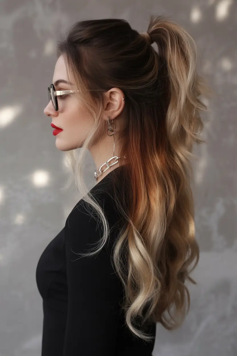 Winter 2025-2026 Hair Colors Ideas for Blondes Playful Platinum with Root Shadow