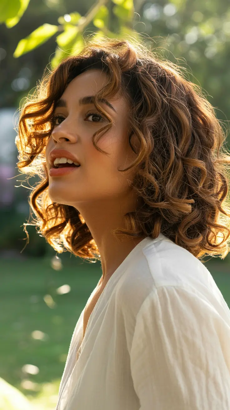 winter hair colors dark skin Maple Brown Radiance