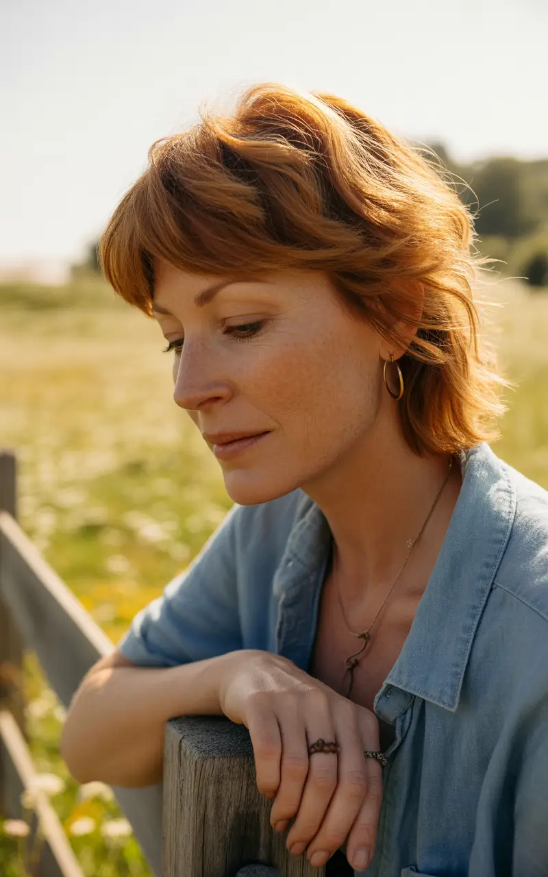 winter haircuts for women over 50 rusty shag with wispy texture