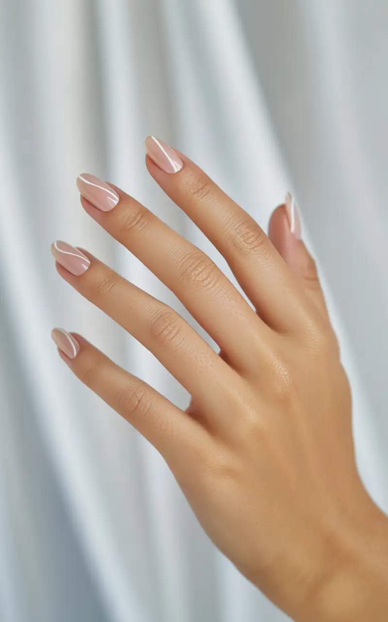 winter acrylic nails 2025-2026 frosted lines and sheer elegance