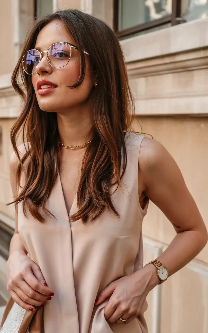 winter haircuts Street-Chic Long Layers