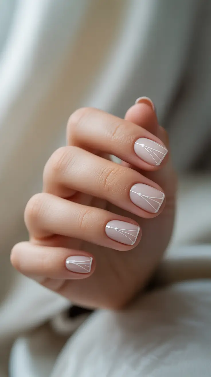 winter-color-nails-with-design-snowline-minimalism