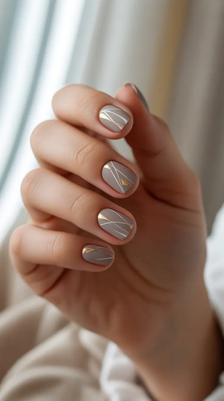 nails-design-winter-colors-2025-golden-lines-of-calm