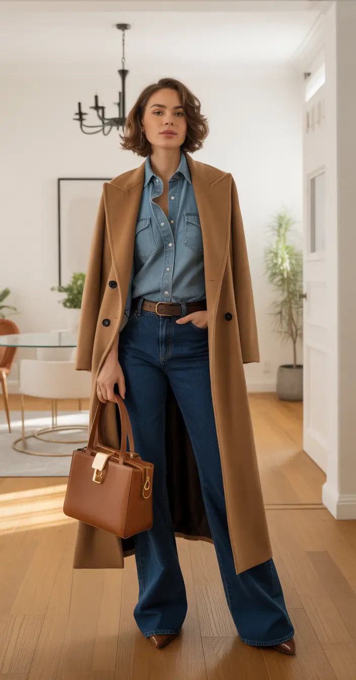winter work outfits 2025 western-inspired elegance