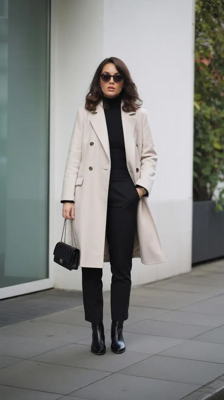 winter work outfits 2025 winter whites with a polished finish