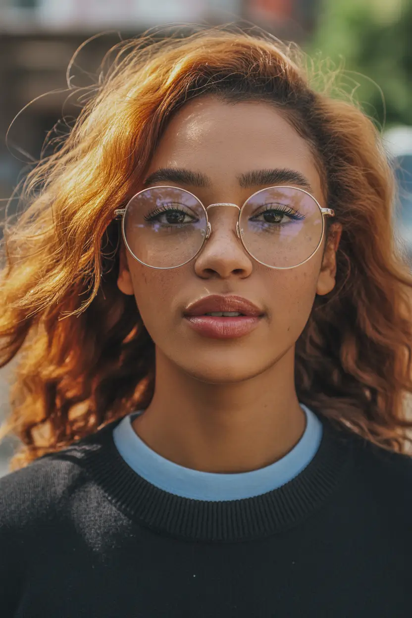 auburn hair color Soft Ginger Auburn Breeze