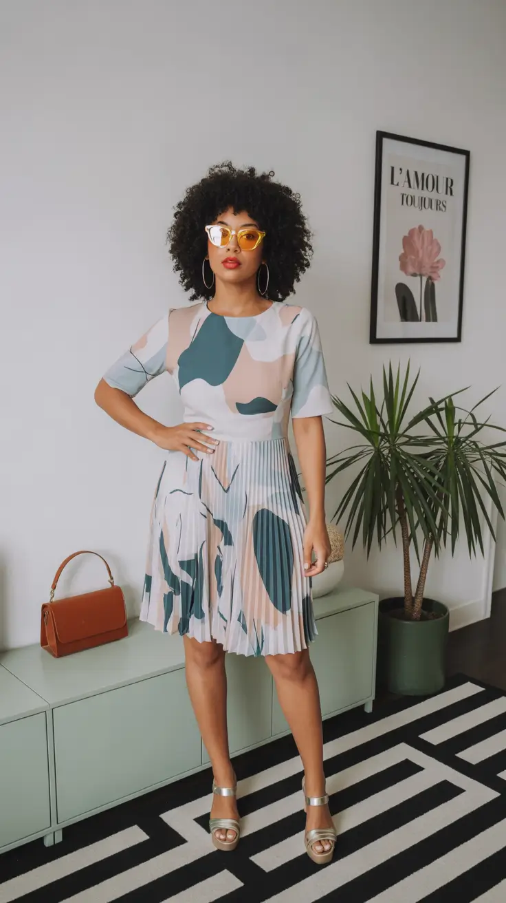 beach vacation outfits 2026 playful geometry