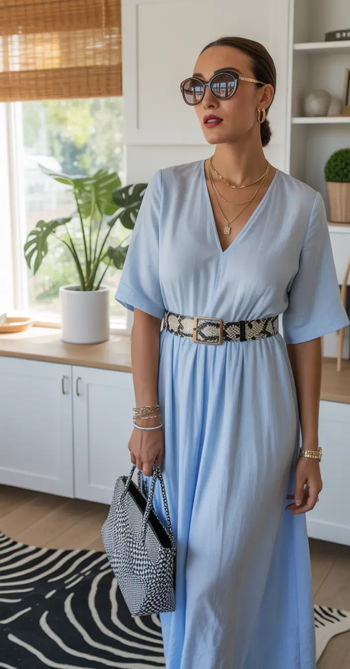 beach vacation outfits 2026 soft blue serenity