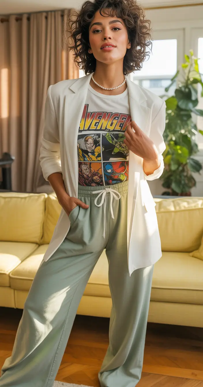 capsule wardrobe outfits 2026 relaxed blazer energy for everyday comfort