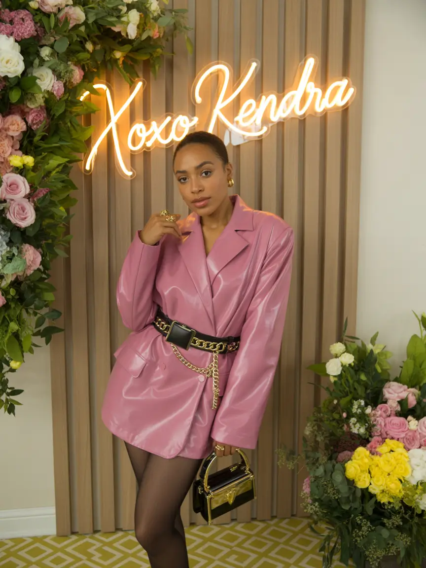 brunch outfits classy pretty in power pink