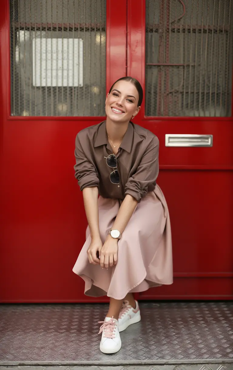 brunch outfits spring rosy ease