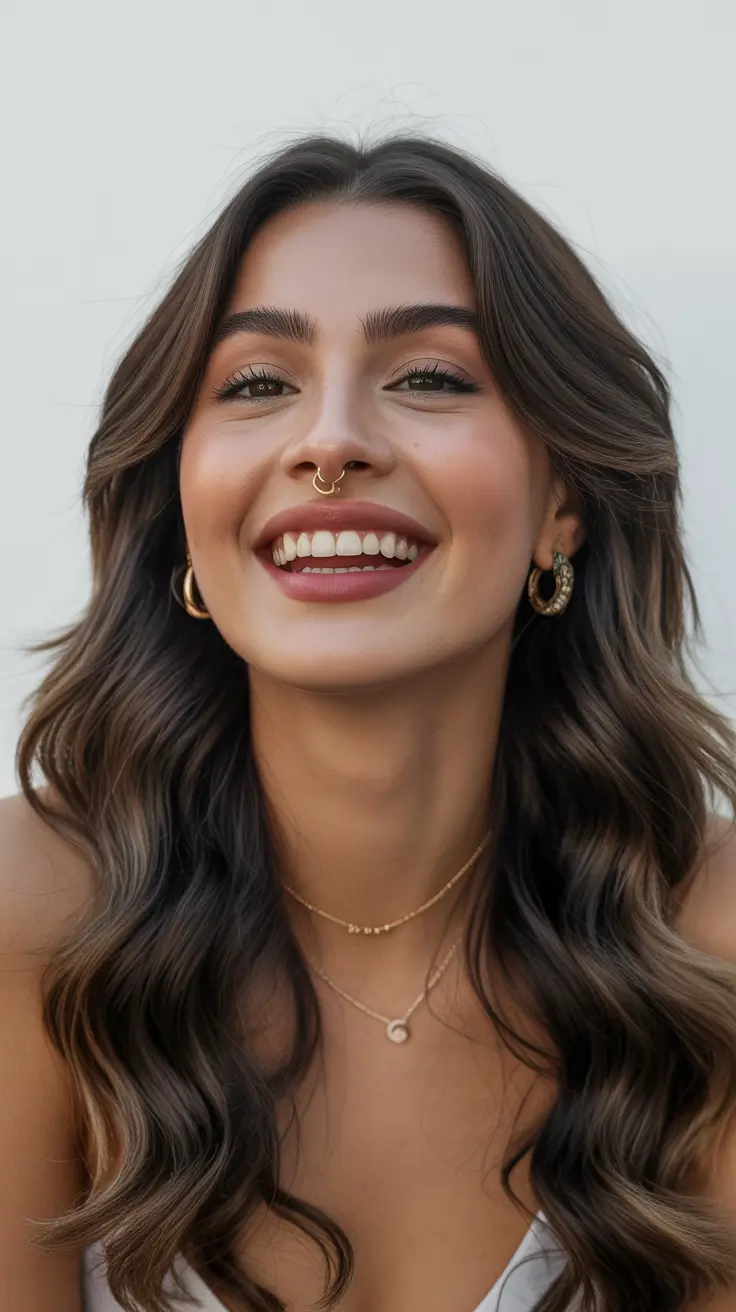 chocolate brown hair color Soft Warm Chocolate Glow