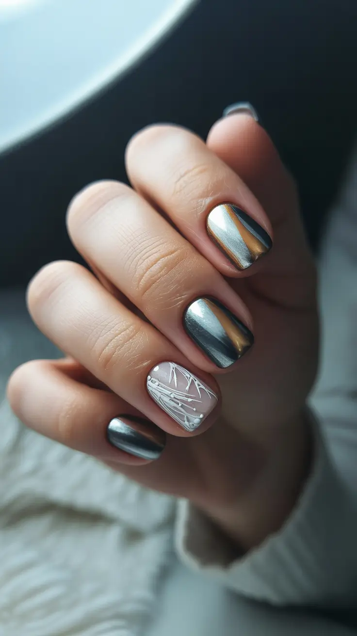 christmas-nail-colors-2025 silver-birch-shine