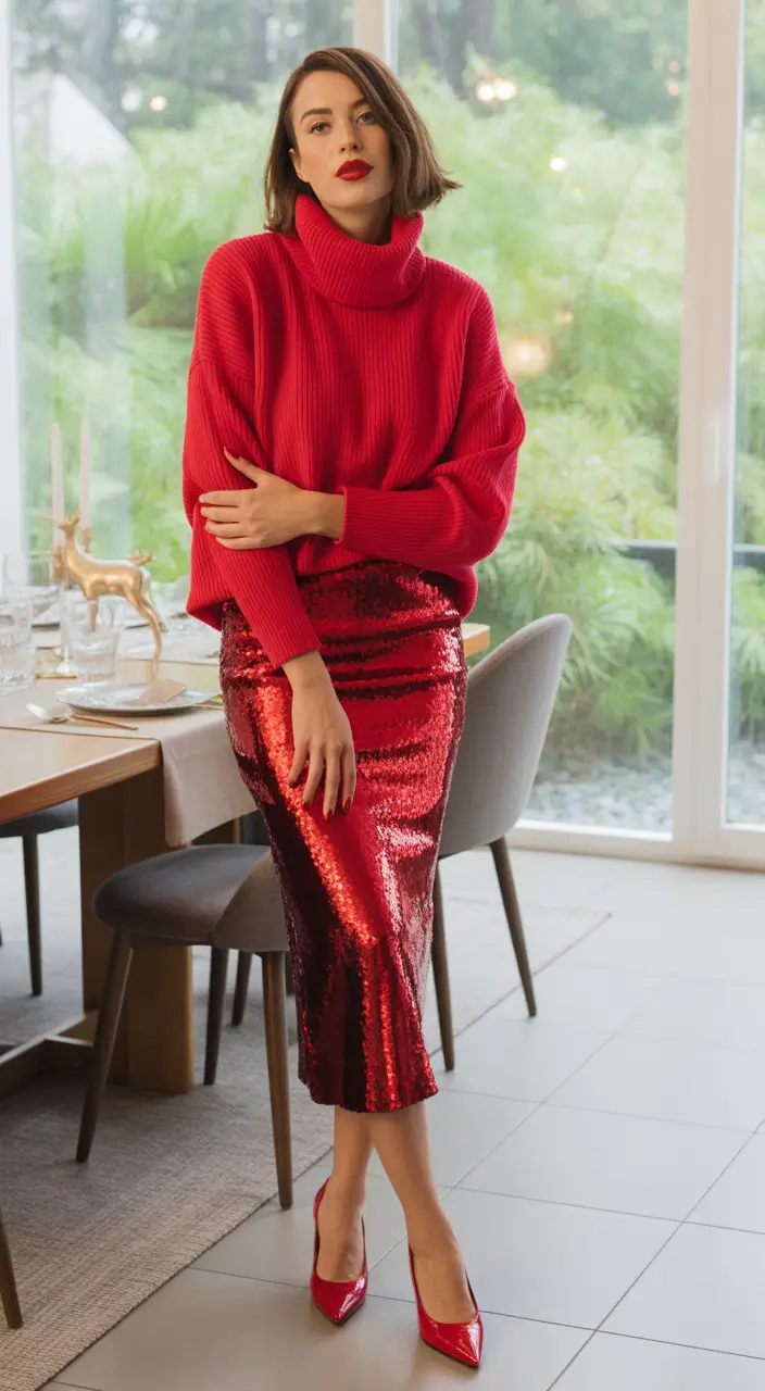 christmas outfit 2025 red allure