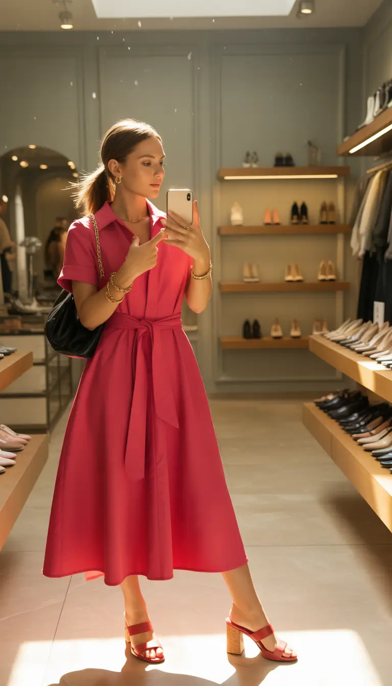 travel outfits 2026 Effortless elegance for shopping days abroad