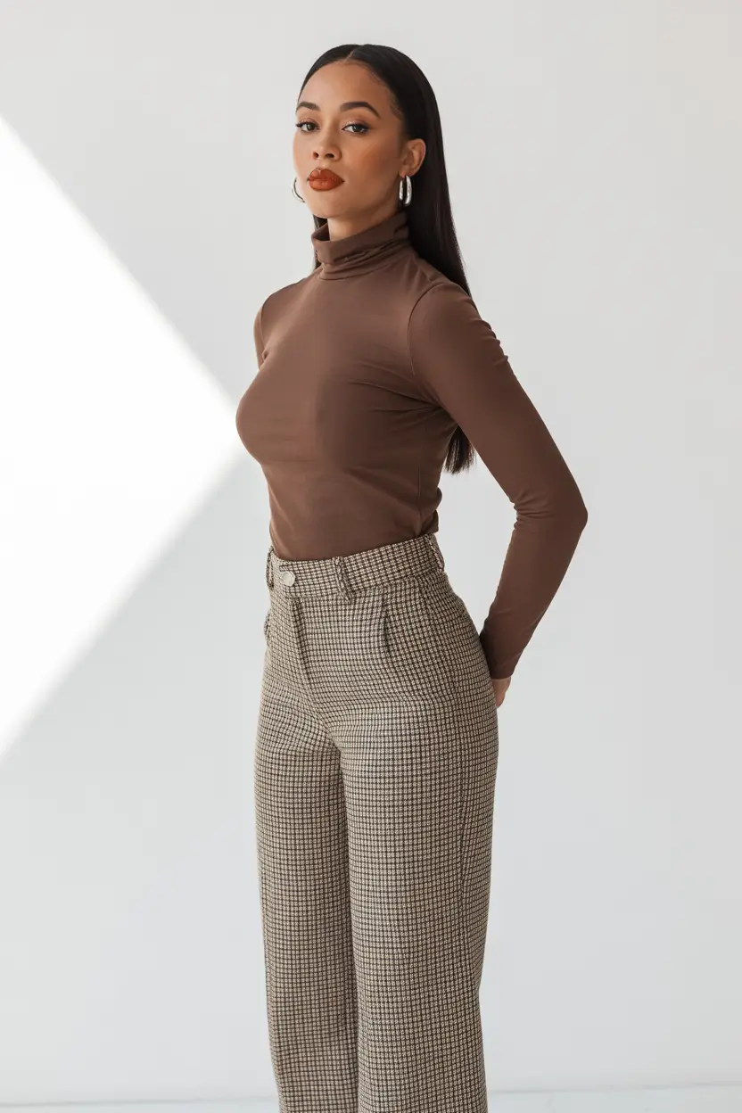 cute outfits 2026 mocha elegance