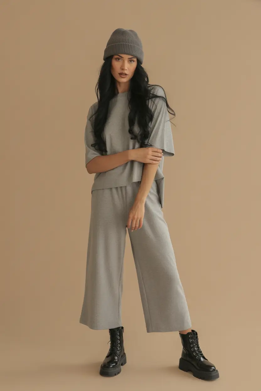 cute outfits 2026 monochrome ease