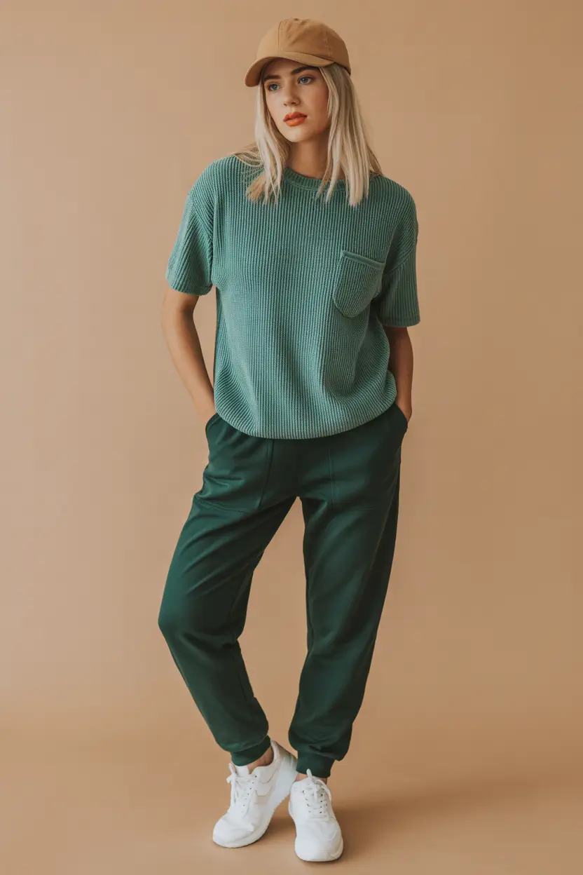 cute outfits 2026 sporty greens