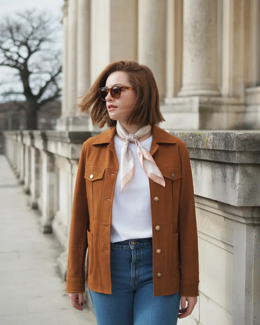 mom outfits Rust Tones and Classic Cool