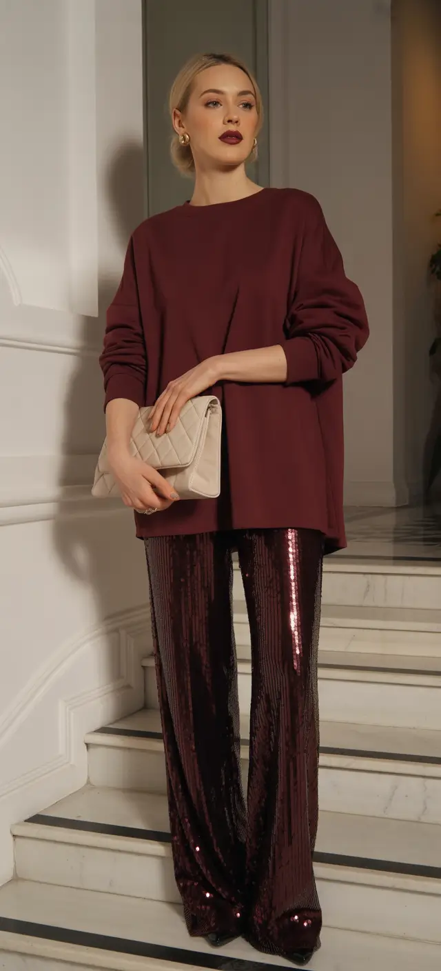 going out outfits ideas 2026 bordeaux-nights