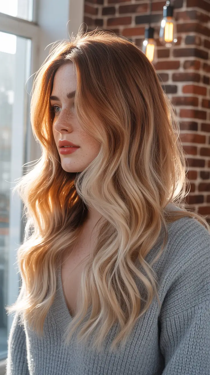 hair color ideas Soft golden contouring for natural dimensional elegance
