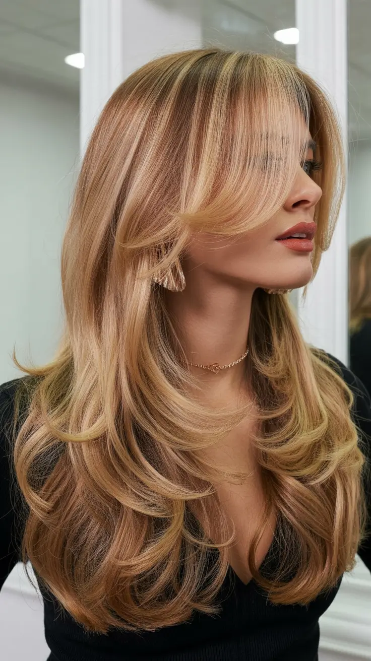 honey blonde hair color Early Spring Honey Glow